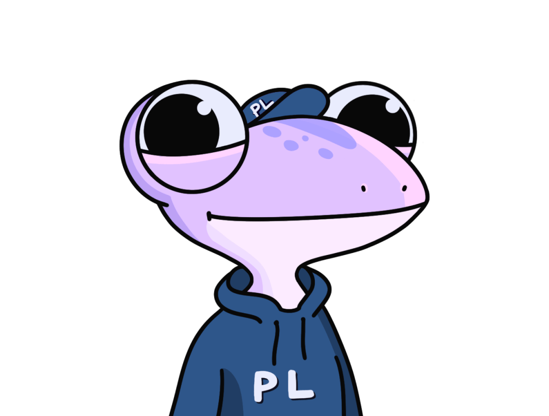 purple lizard with PL merch